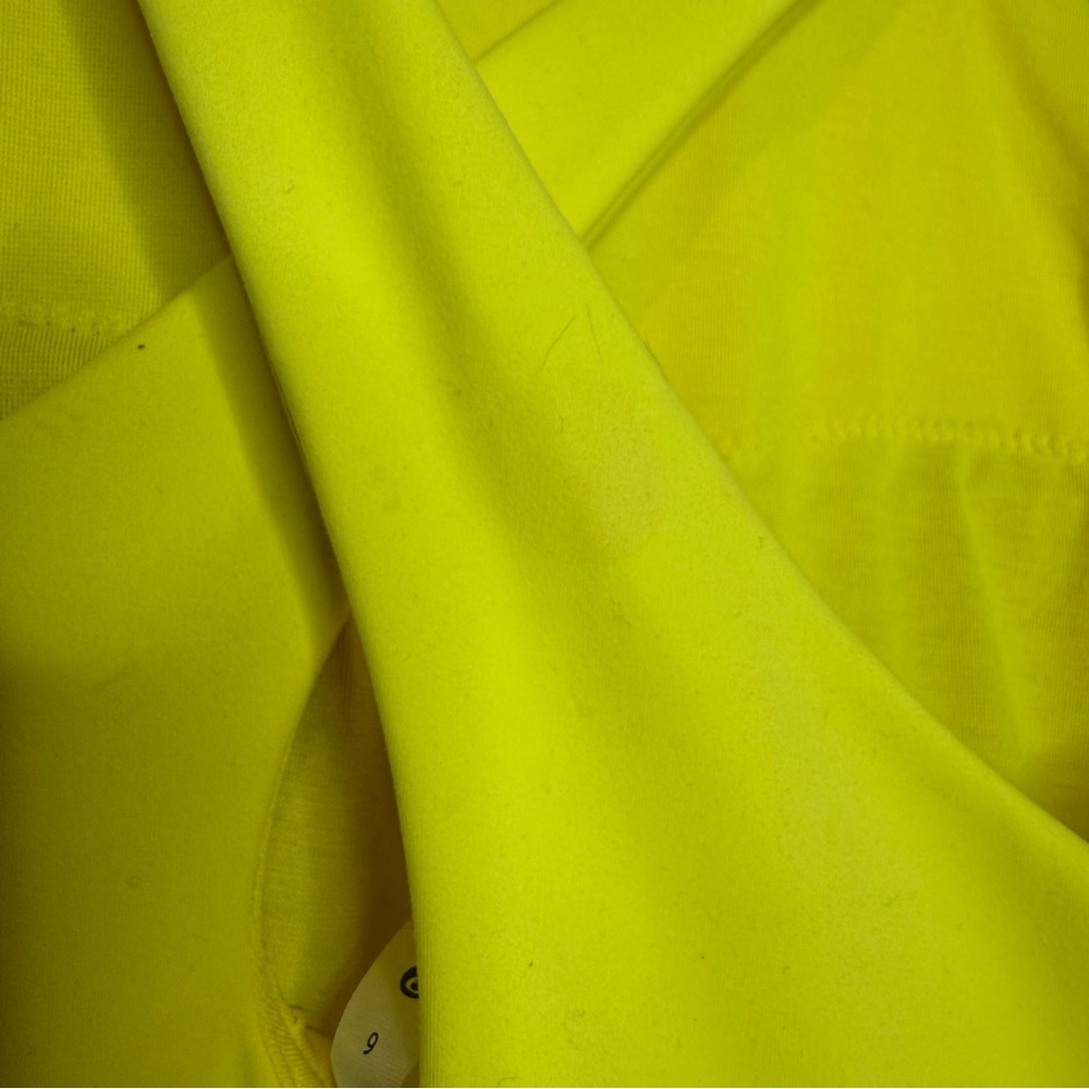 LULULEMON Court Crush Dress in Electric Lemon 6 - Picture 13 of 16